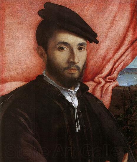 Lorenzo Lotto Portrat eines jungen Mannes Germany oil painting art